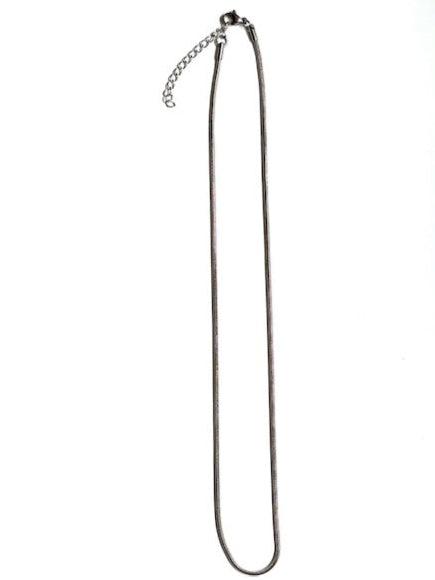 1.5mm Snake Chain Necklace - Silver