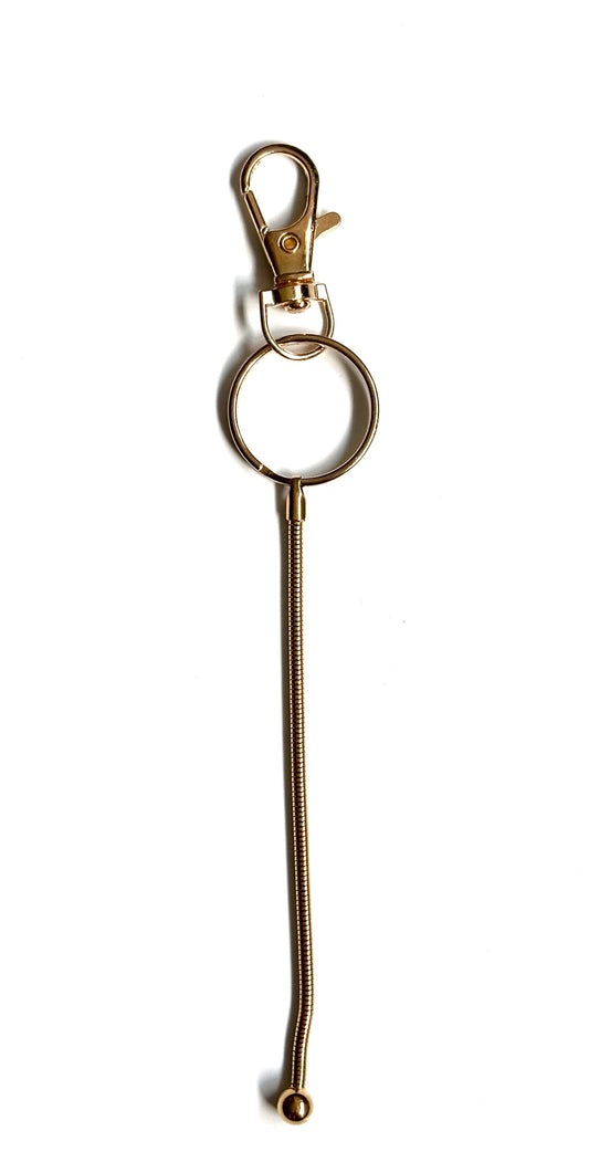 10 cm Keychain - Gold