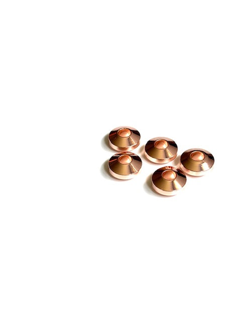 Confection Collection - Metallic Rose Gold Beads