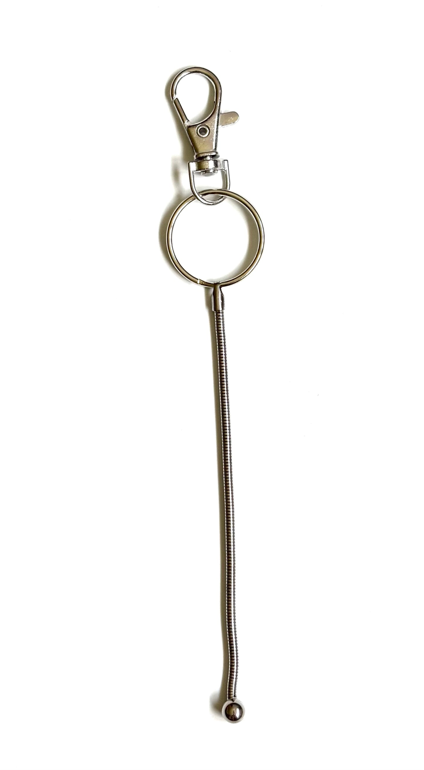 10 cm Keychain - Silver