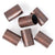 Make-ramé™ Antiqued Coppery Metal Tubes - Large - Pack of 6