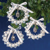 Nostalgic Christmas™ Ornament Kit - Silver Wreaths