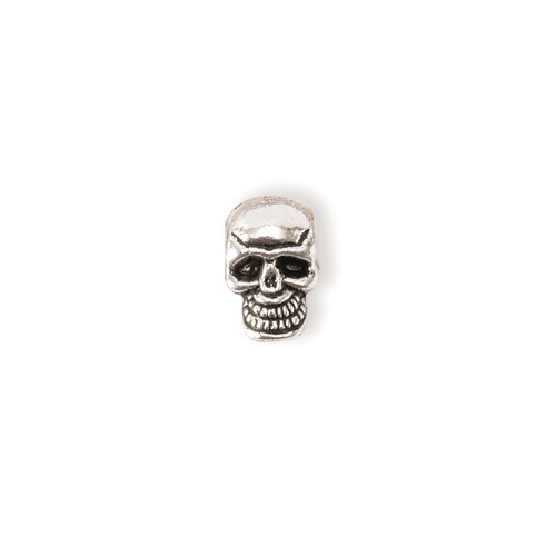 Shambala skull beads - small