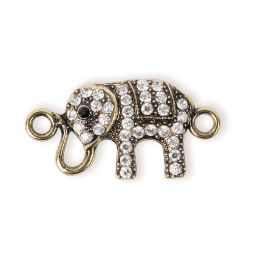 Gold hot sale elephant charms