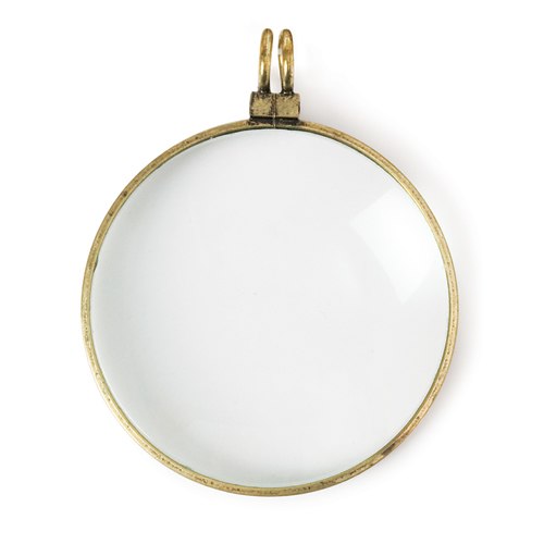 Steampunk Pendant - Magnifying Glass