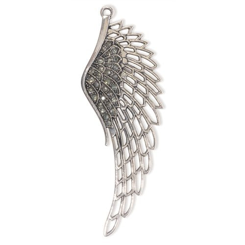Steampunk Giant Wing - Imit Silver