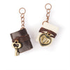 Steampunk Leather Book Charms