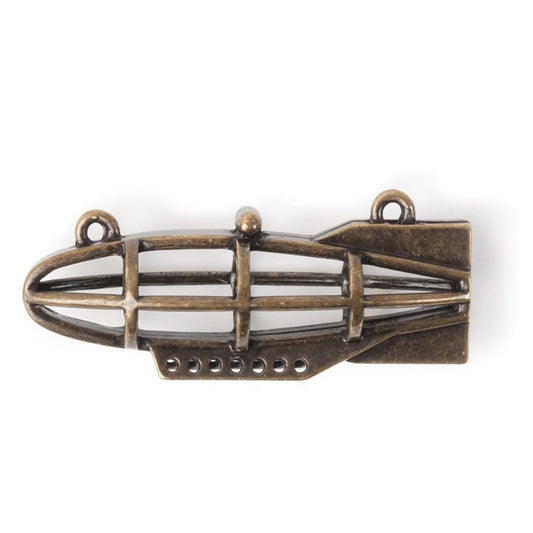 3D Airship Frame Pendant