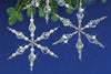 Christmas in July: Beaded Snowflake Ornament Tutorial