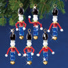 Toy Soldiers crystal beaded ornaments kitDIY beaded ornament kit - makes six little toy soldier decorations. Jewelry-quality beads and metal parts make it worth your effort. Enjoy making AND displaying them!