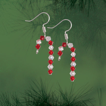 Nostalgic Christmas™ Earrings Kit - Candy Cane