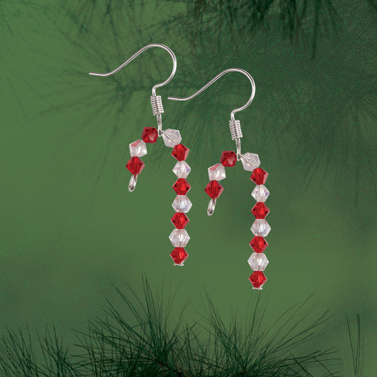Nostalgic Christmas™ Earrings Kit - Candy Cane