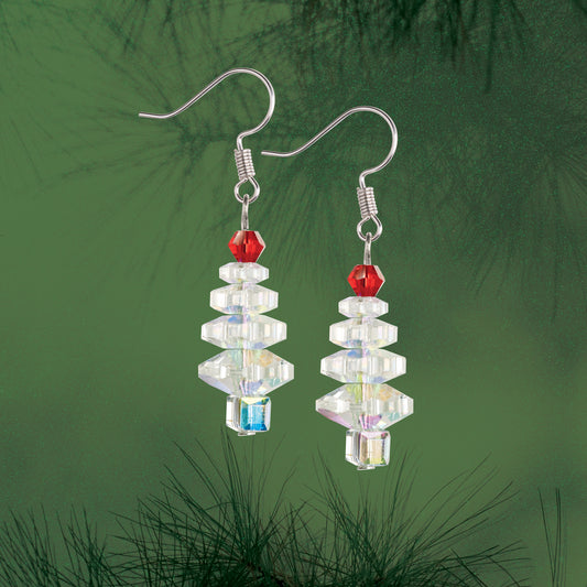 Nostalgic Christmas™ Earrings Kit - Crystal Christmas Tree