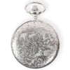 Large Watch Case - Octopus, Imitation Silver Antiqued