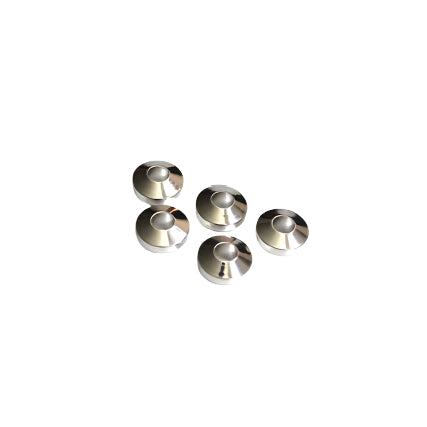 Confection Collection - Metallic Silver Beads
