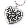 Es-Scent-ialsª Aromatherapy Locket Necklace - Heart Victorian