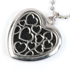 Es-Scent-ialsª Aromatherapy Locket Necklace - Heart of Hearts