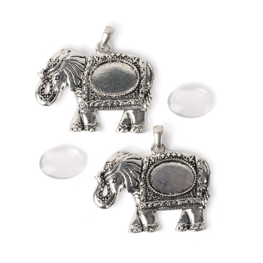 13x18mm Elephant Pendants