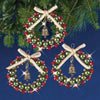 Nostalgic Christmas™ Ornament Kit - Festive Wreaths
