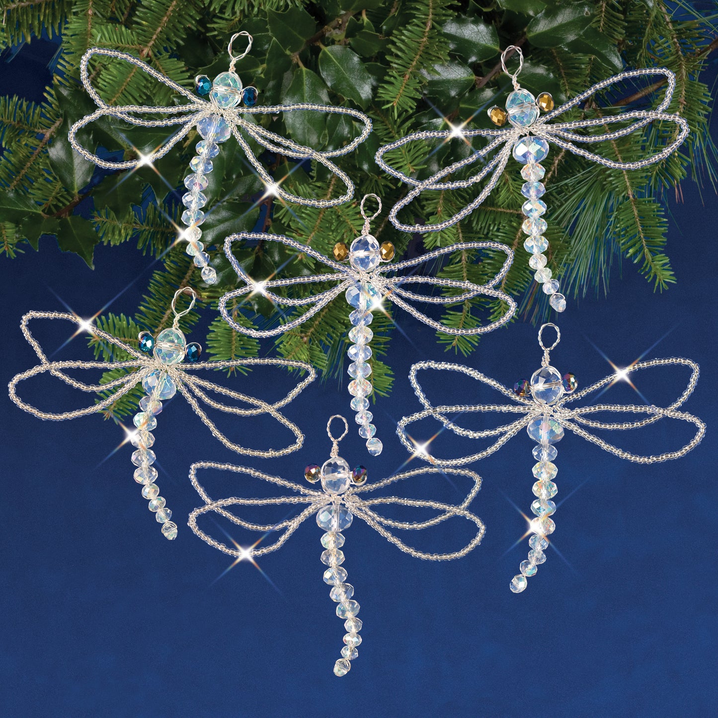 Beaded Crystal Dragonflies kit