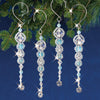 Solid Oak Shimmer Icicles beaded ornament kit