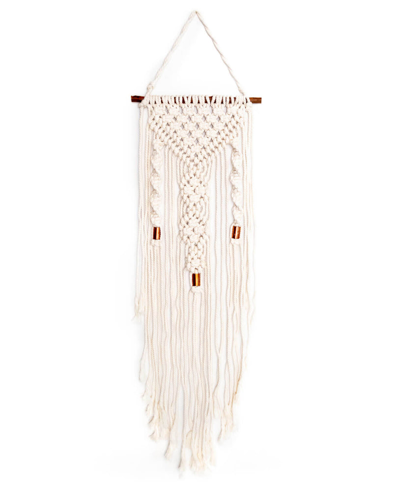 Curated visual reference: Gallery Detail: Solid Oak Macrame Wall Hanging Kit