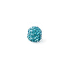 Shambala rhinestone bead - blue topaz 10mm