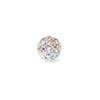 Shambala rhinestone bead - crystal AB 10mm