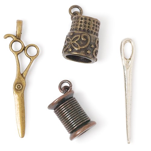 Steampunk Sewing Charms