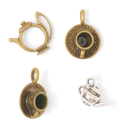 Steampunk Tea Time Charms