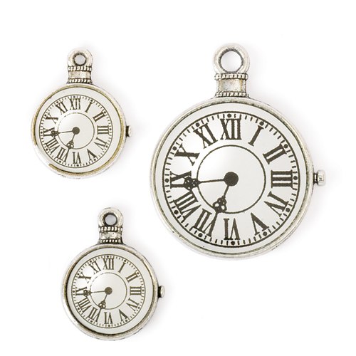 Steampunk Clock Charms II