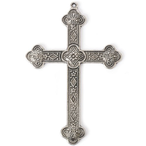 Steampunk Large Cross Pendant