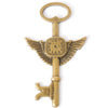 Steampunk Winged Key Pendant
