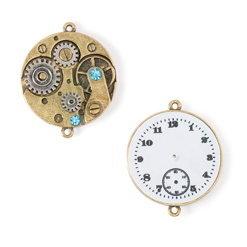 Steampunk Pendant - 30mm Simulated Watch Movement