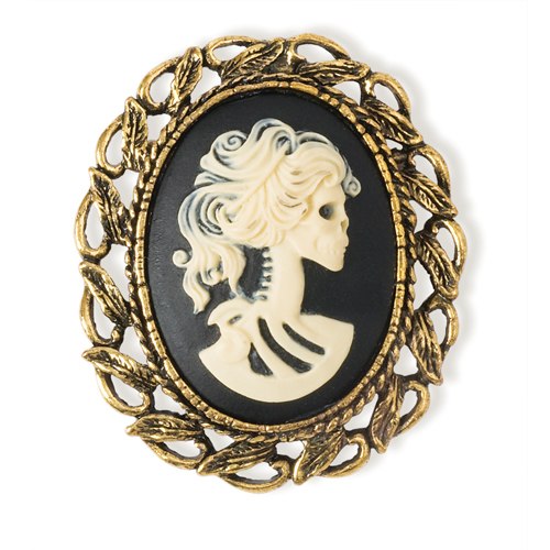 Skull Cameo Pendant/Pin