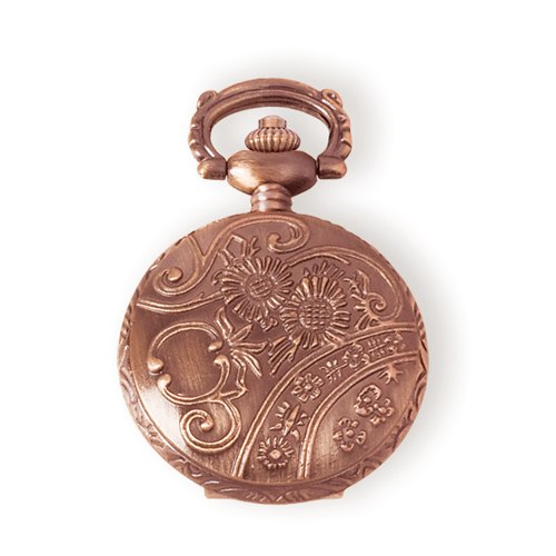 Steampunk Small Watch Case - imitation copper antiqued