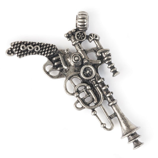 Steampunk Ray Gun Pendant