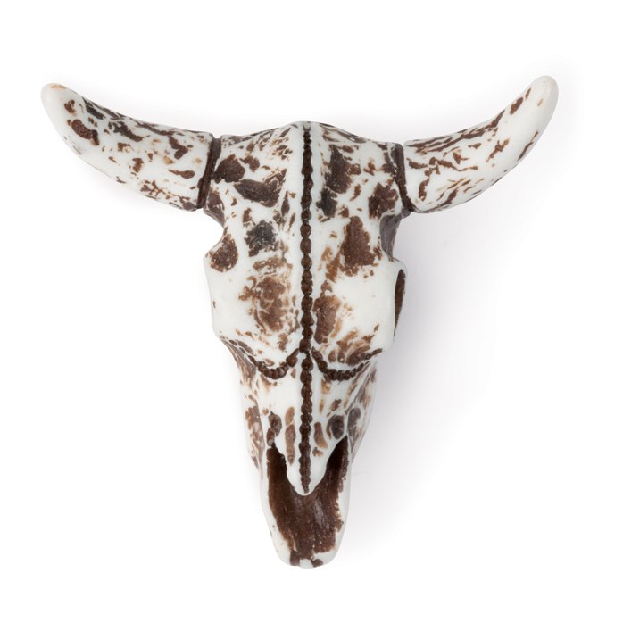 Steer Skull Pendant - Imit. bone