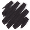 hand-dyed silk ribbon - Black