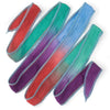 hand-dyed silk ribbon - Cool Blend